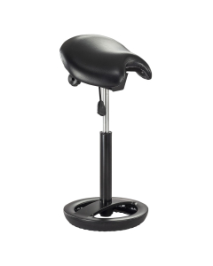 Safco Twixt Extended-Height Vinyl Saddle Stool