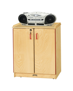 Jonti-Craft Media Cart Cabinet (Stereo Not Included)