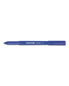 Paper Mate Write Bros. 1 mm Medium Stick Ballpoint Pens, Blue, 12-Pack