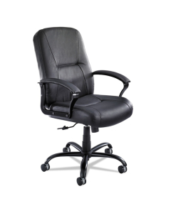Safco Serenity 3500 Big & Tall 500 lb. Leather High-Back Executive Chair