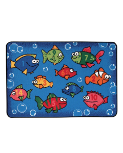 Carpets for Kids Something Fishy Rectangle Classroom Rug