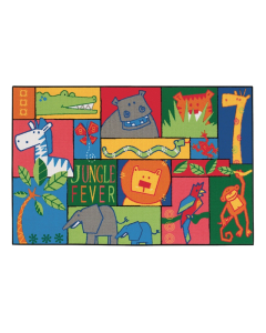 Carpets for Kids Jungle Fever Rectangle Classroom Rug