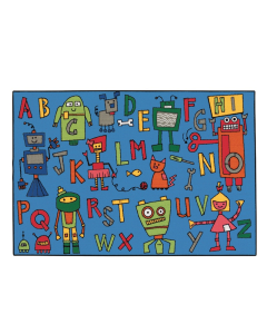 Carpets for Kids Reading Robots Rectangle Classroom Rug