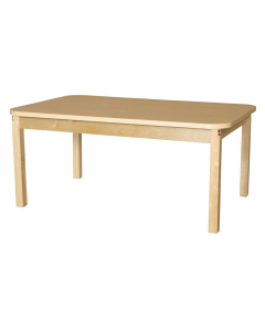Wood Designs 60" W x 36" D High Pressure Laminate Elementary School Tables