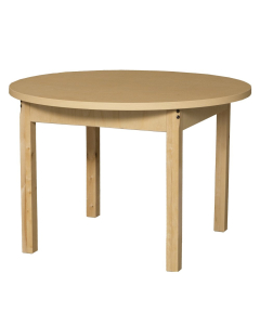 Wood Designs 36" D Round High Pressure Laminate Elementary School Tables