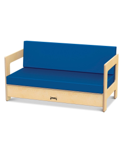 Jonti-Craft Preschool Classroom Couch (Shown in Blue)