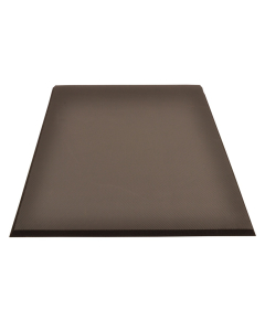 NoTrax 440 Superfoam Comfort 3' x 5' Sponge Back Rubber Anti-Fatigue Floor Mat, Black