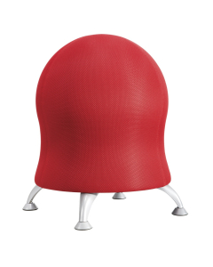 Safco Zenergy 4750 Exercise Ball Chair (Shown in Red)