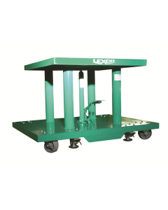 Lexco 2000 lb Load Manual Hydraulic Lift Tables (Shown in 30 x 48 model)