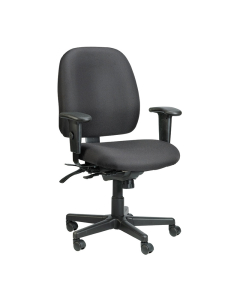 Eurotech 4x4 49802A Multifunction Fabric Mid-Back Task Chair (Shown in Black)