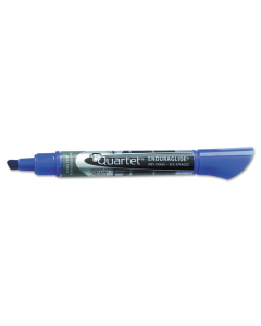 Quartet EnduraGlide Dry Erase Marker, Chisel Tip, Blue, 12-Pack