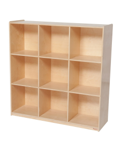 Wood Designs Childrens Classroom 9-Cubby Storage Unit