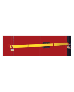 Just-Rite 50962Y Replacement Security Bar for High Security 45 Gallon Safety Cabinet, Yellow (example of use)