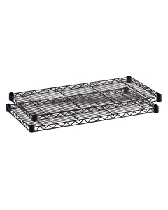 Safco 36" W x 18" D Commercial NSF Steel Wire Shelf, Pack of 2