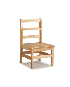 Jonti-Craft 12" Seat Height Instructor’s Ladderback School Chair