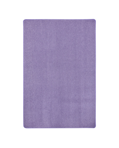 Joy Carpets Just Kidding Solid Color Classroom Rug, Very Violet 