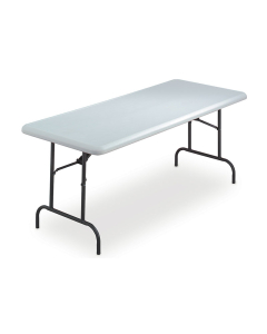 Iceberg IndestrucTable Industrial 72" W x 30" D Heavy Duty Folding Table (Shown in Platinum)