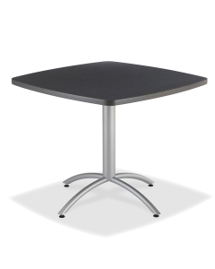 Iceberg CafeWorks 36" Square Cafe Table (Shown in Graphite)