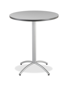 Iceberg CafeWorks 36" Round Bistro Table - Graphite Granite
