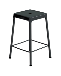 Safco 25" H Steel Classroom Stool (Shown in Black)