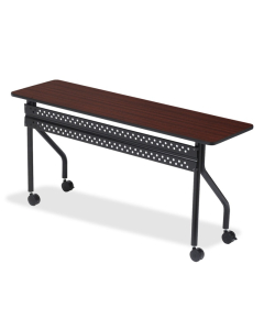 Iceberg OfficeWorks 60" W x 18" Mobile Training Table (Shown in Mahogany)