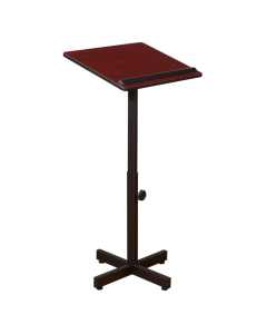 Oklahoma Sound Adjustable Height Speaker Stand (Shown in Mahogany)