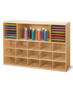 Jonti-Craft Young Time 15-Section Cubby Storage Unit