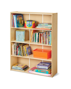 Jonti-Craft Young Time 4-Shelf Adjustable Bookcase