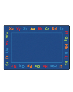 Carpets for Kids Alphabet Rectangle Classroom Rug