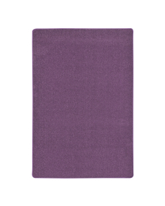 Joy Carpets Endurance Solid Color Classroom Rug, Purple