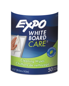Expo Dry-Erase Board-Cleaning Wet Wipes, 50 Wipes/Can