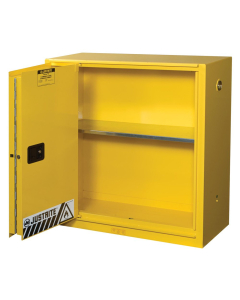 Justrite Sure-Grip EX 893080 30 Gal Bi-Fold Self-Closing Flammable Storage Cabinet