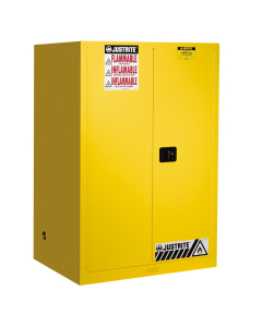 Justrite Sure-Grip EX 90 Gal Self-Closing Flammable Safety Storage Cabinet, 65" H