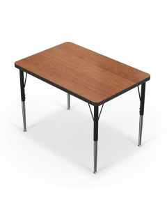 Balt 36" x 24" Rectangle Classroom Activity Table (Shown in Amber Cherry)