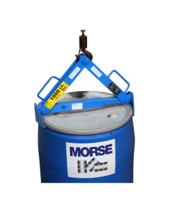 Morse 1000 lb Load Rimmed 18" to 26" Dia. Below-Hook Drum Lifter