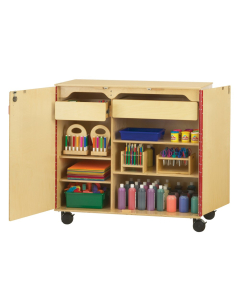 Jonti-Craft Mega Classroom Supply Cabinet (Supplies shown not included)
