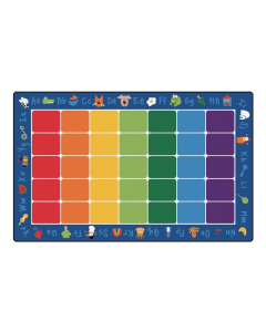 Carpets for Kids Fun with Phonics Seating Classroom Rug