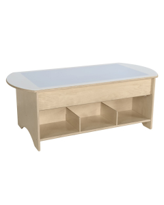 Wood Designs 48" W Brilliant Light Table with Storage