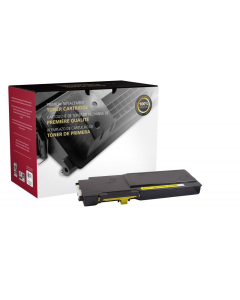 Clover Remanufactured High Yield Yellow Toner Cartridge for Dell C2660