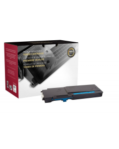 Clover Remanufactured High Yield Cyan Toner Cartridge for Dell C3760