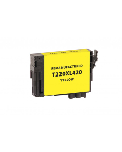 EPC Remanufactured Yellow Ink Cartridge for Epson T220420/T220XL420