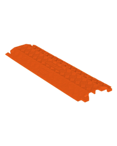 Checkers 2-Channel 1" Fastlane Drop Over Cable Protector (Shown in Orange)