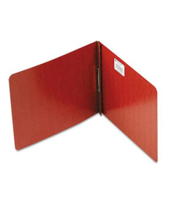 Acco 2" Capacity 8-1/2" x 11" Prong Clip Reinforced Hinge Report Cover, Red