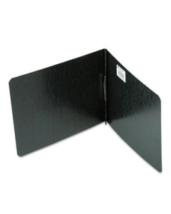 Acco 2" Capacity 8-1/2" x 11" Prong Clip Pressboard Reinforced Hinge Report Cover, Black