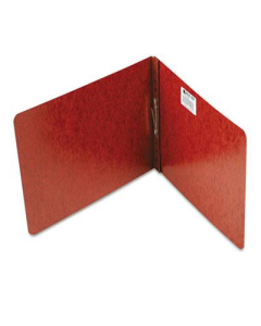 Acco 2" Capacity 8-1/2" x 11" Prong Clip Reinforced Hinge Pressboard Report Cover, Red 