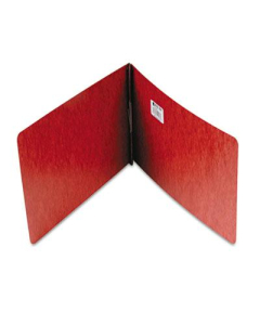 Acco 2" Capacity 8-1/2" x 11 Prong Clip Pressboard Reinforced Hinge Report Cover, Red
