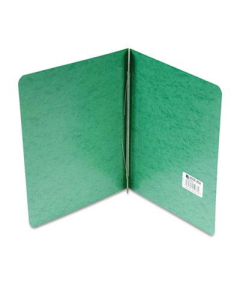 Acco 3" Capacity 8-1/2" x 11 2-Prong Clip Reinforced Hinge Report Cover, Dark Green