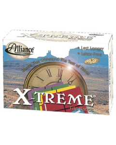 Alliance 7" x 1/8" Size #117B X-treme Black File Bands, 1 lb. Box