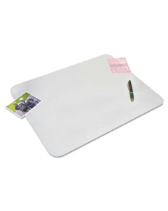 Artistic 19" x 24" KrystalView Desk Pad with Microban, Clear