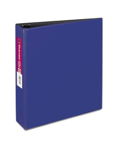 Avery 2" Capacity 8-1/2" x 11" Slant Ring Durable Non-View Binder, Blue